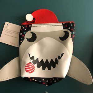 Thirty One Cool Zip Snack Bags NWT Santa Shark
